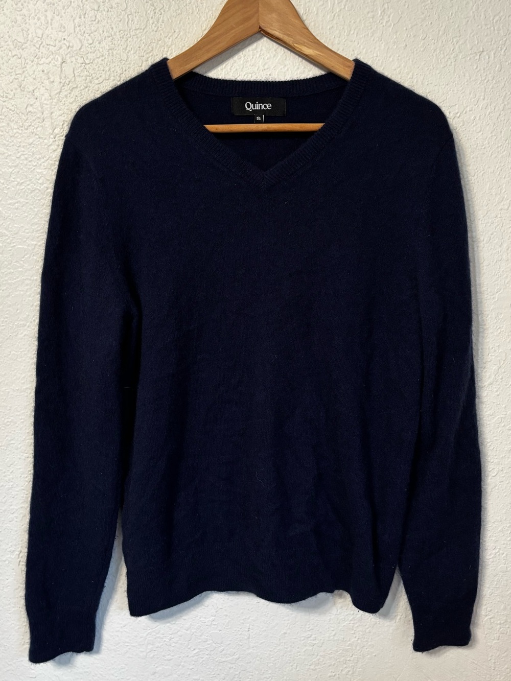 Quince Cashmere Crewneck Pullover Small